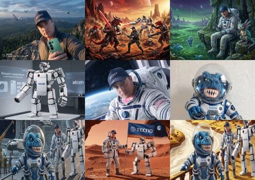 В космос вместе с Tecno